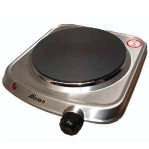 Anafe Electrico 1 Hornalla Bajo Consumo Alpaca 1500w Cocina