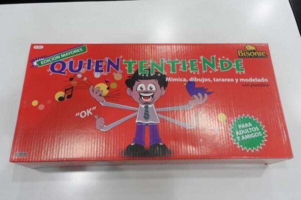 Juego De Mesa Quiententiende Original Bisonte Mimica Dibujos