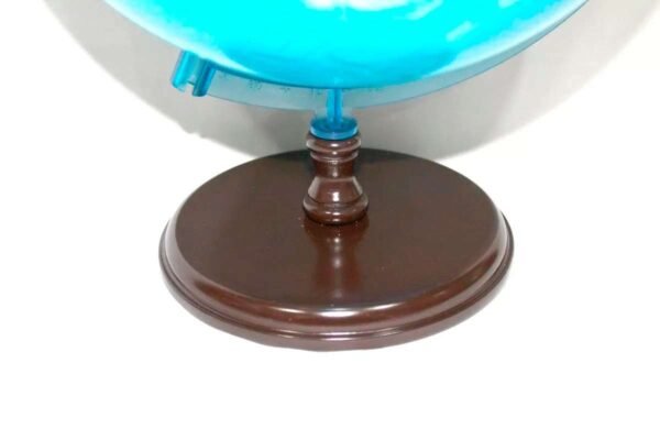 Globo Terráqueo 30 Cms. Diam Politico Base De Madera 309w
