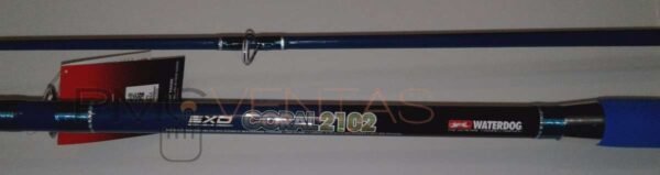 Caña Waterdog Coral 2.10m Embarcado Kayak Pesca Pesada 200g