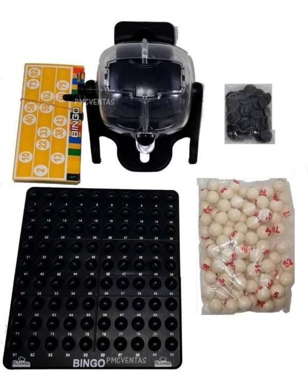 D_617892-MLA32008765891_082019-F.jpg Bingo Con Bolillero Porta Bolillas Cartones Juego Familar