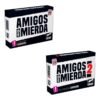 Combo Juego Amigos De Mierda  1 Y 2 Cartas Previas Local