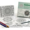 Juego Mandalas Antiestres Arte Laminas  Para Colorear Local