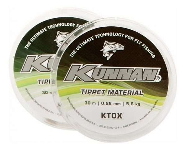 Rollo Tippet 2x - 0.23 Mm - 3,9 Kg - Pesca Con Mosca Kunnan