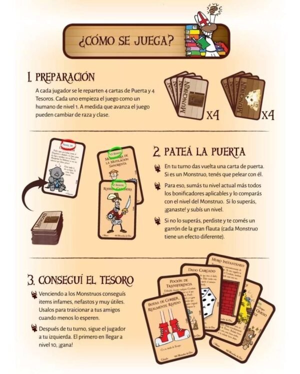 D_677653-MLA40025071376_122019-F.jpg Munchkin Juego De Mesa Cartas Rol Bureau Juegos