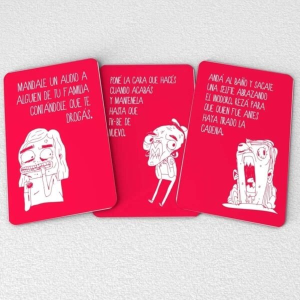 Juego Cartas Mesa Tk-bio Previas Humor Reirte Amigos Local