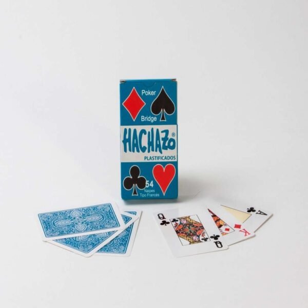 D_697995-MLA28323963722_102018-F.jpg Naipes Cartas Poker Hachazo X 54 Plastificados