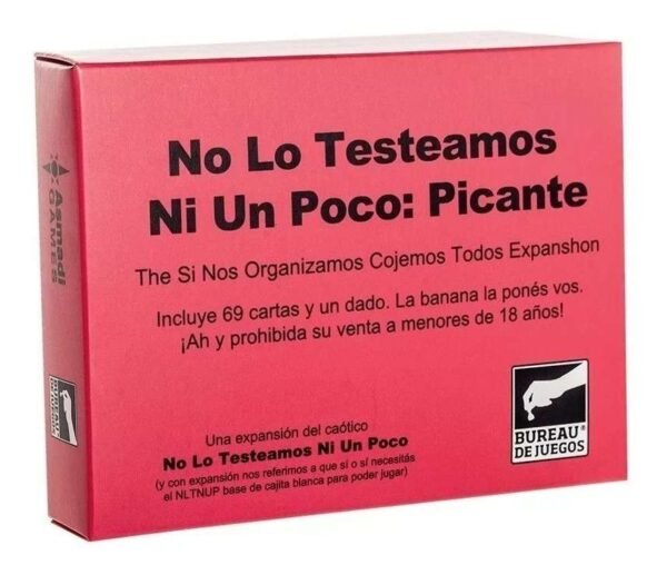 No Lo Testeamos Ni Un Poco + Expansiones Combo Juego Previas