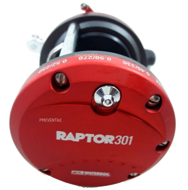 Reel Rotativo Waterdog Raptor 301 Pesca Pesada  Mar / Rio