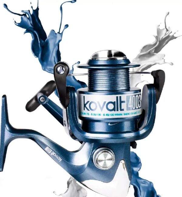 Reel Frontal Pesca Waterdog 3 Rulemanes Kovalt 8003 Lance