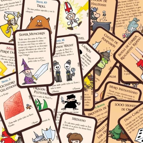 D_767869-MLA40025048770_122019-F.jpg Munchkin Juego De Mesa Cartas Rol Bureau Juegos
