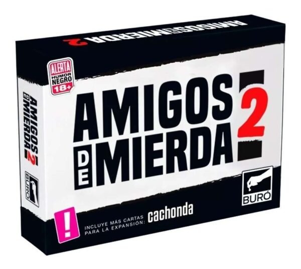 Combo Juego Amigos De Mierda  1 Y 2 Cartas Previas Local