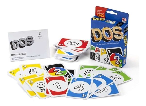 Juego  De Cartas Dos Mattel Ruibal Creadores Uno Local