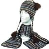 Gorro Bufanda Micropolar Kit Combo Andino Natway Invierno