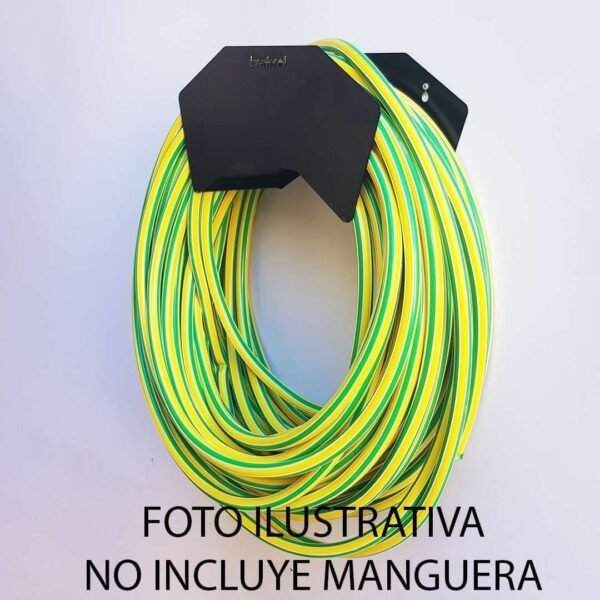 Soporte Para Manguera Riego De Pared Metal Reforzado Broksol
