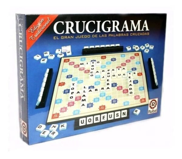 Crucigrama Ruibal Juego De Mesa Palabras Cruzadas Original