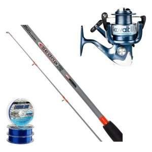 Set Caña De Pescar Waterdog Sedna 2.70m + Reel Kovalt 3003