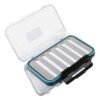 Caja Estanca Moscas Kunnan 2 Compartimentos Pesca Foam
