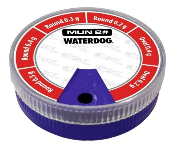 Caja Plomo Munición Partida Waterdog Pesca Varias Medidas