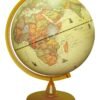 Globo Terraqueo Gloter 30 Cm Ø Politco Sepia Base Plastico