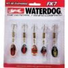 Kit Fk7 X 5 Cucharas Aero Spinner Giratorias Waterdog