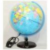 Globo Terraqueo 30 Cm Diametro Base Madera Politico Luz