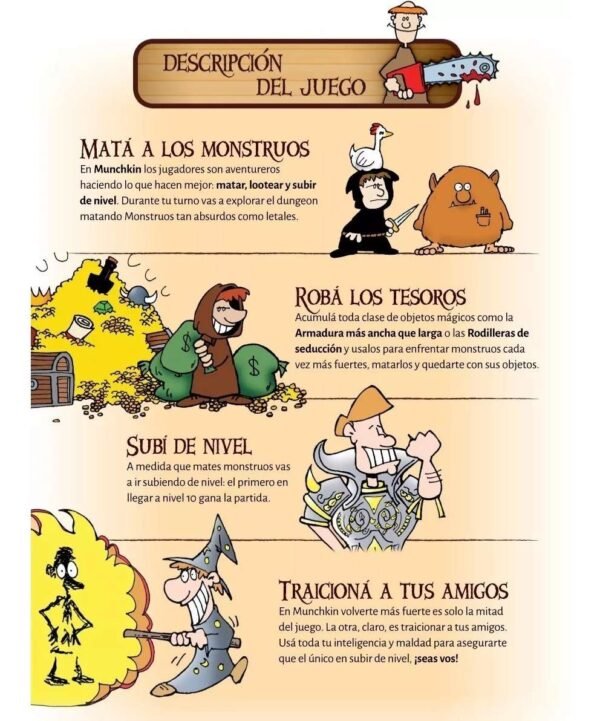 D_999765-MLA40025071378_122019-F.jpg Munchkin Juego De Mesa Cartas Rol Bureau Juegos