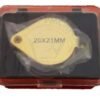 Lupa Lente Cristal Galileo 20x 21mm Armazon De Metal 2021
