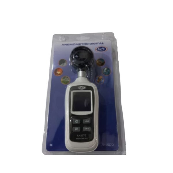 Anemometro Digital Portatil Mide Velocidad Viento Temperatura