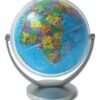 Globo Terraqueo Multigiro Base Plástica Gloter 14 Cm