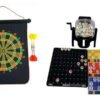 Bingo Con Bolillero + Dardos Magnéticos Combo Juegos Familar