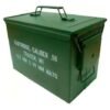 Caja Militar Metalica Porta Municiones Hermetica Y Multiuso