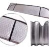 Cortina Parasol Combo X 2 Un. Metalizada Parabrisas 130 X 60