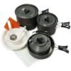 Marmita 4 Personas Set Cocina 16pz Mochilero Camping Broksol