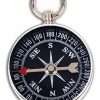 642082-MLA32760398427_112019-O.jpg Brujula De Bolsillo De Metal Plateado Con Aro Para Llavero