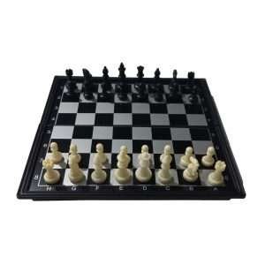 Juego Ajedrez Piezas Tablero Magnetico Chico Plegable Viaje