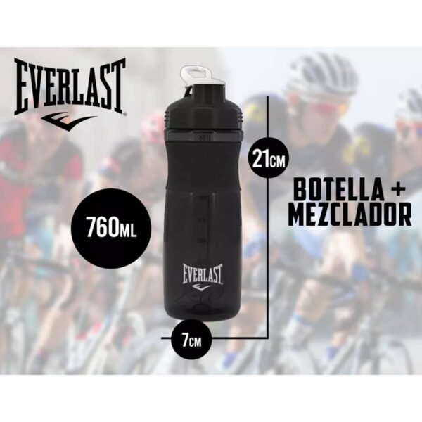 botella everlast 11431 4 Vaso Shaker Everlast Mezclador Botella Deportiva 760ml