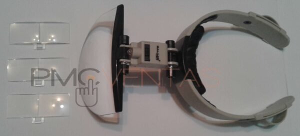lupa binocular LV7460 2 Lupa Binocular Galileo Manos Libres Luz Led Vincha