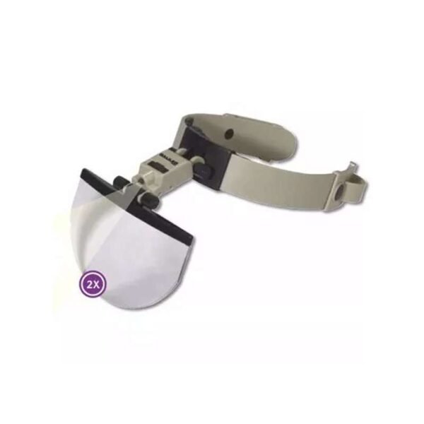 lupa lv7460 1 Lupa Binocular Galileo Manos Libres Luz Led Vincha