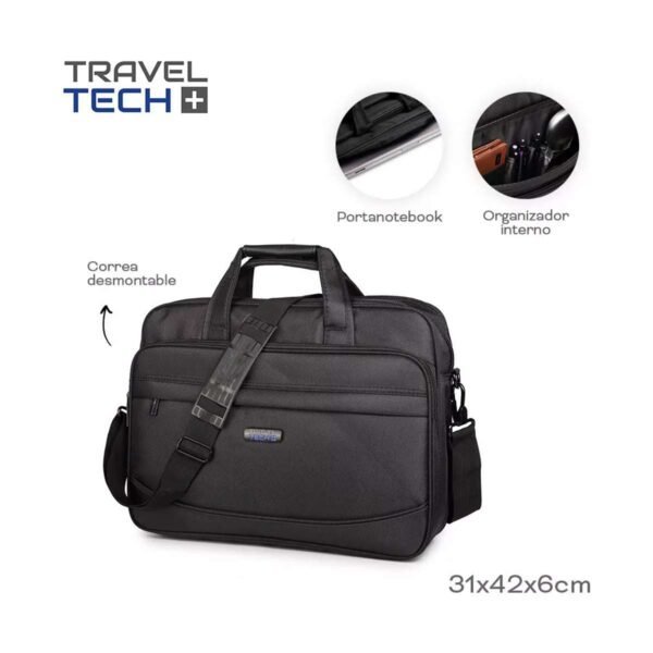 Maletin Porta Notebook Ejecutivo Reforzado Acolchado