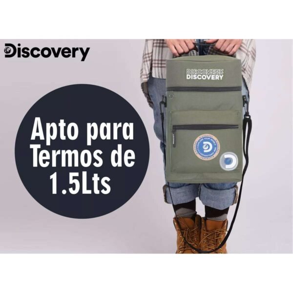 Bolso Matera Tipo Mochila Bolsillo Frontal Discovery