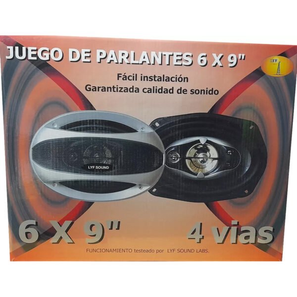 parlante GR-6979 3 Juego De Parlantes 6 X 9 Pulgadas De 4 Vías Universales