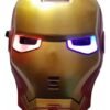 Mascara Iron Man Con Luz Avengers Infantil Ditoys Marvel - Imagen 4