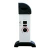 Calefactor Convector Eléctrico Alpaca Dl01t Blanco Y Negro 220v - Imagen 4