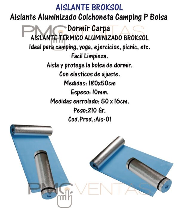Combo Bolsa Dormir Waterdog Inca 200 + Aislante Termico