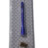 Antena De Techo Auto Corta Aluminio Azul Universal 9cm - Imagen 2