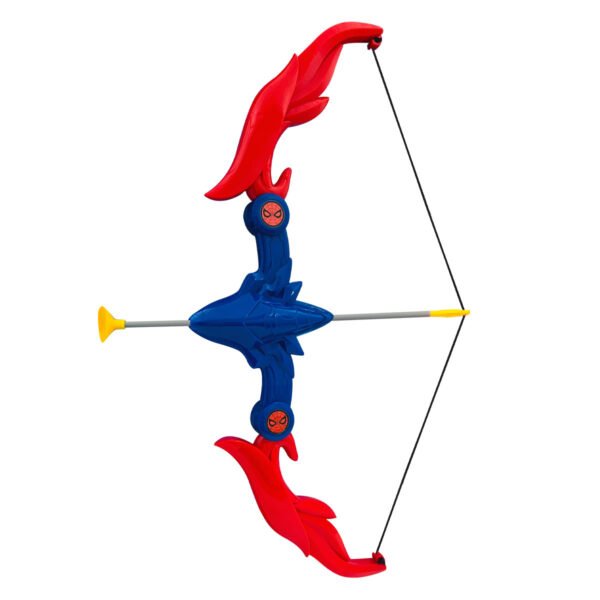 Set Arco Y 3 Flechas Ventosa Spiderman Tiro Al Blanco Juguet