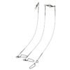 Leader Linea Pesca Armado 3 Unidades 20 Libras 15cm Waterdog - Imagen 2