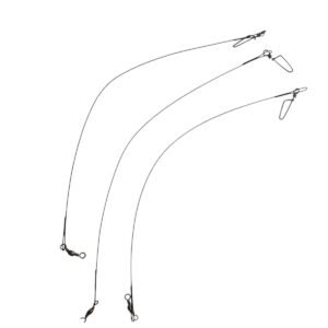 Leader Linea Pesca Armado 40 Libras 25cm Waterdog 3 Unidades