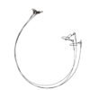 Leader Linea Pesca Armado 60 Libras 45cm 3 Unidades Waterdog - Imagen 3